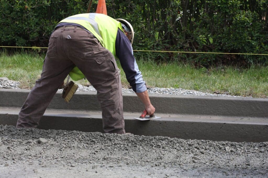 Concrete Curb Repair 2